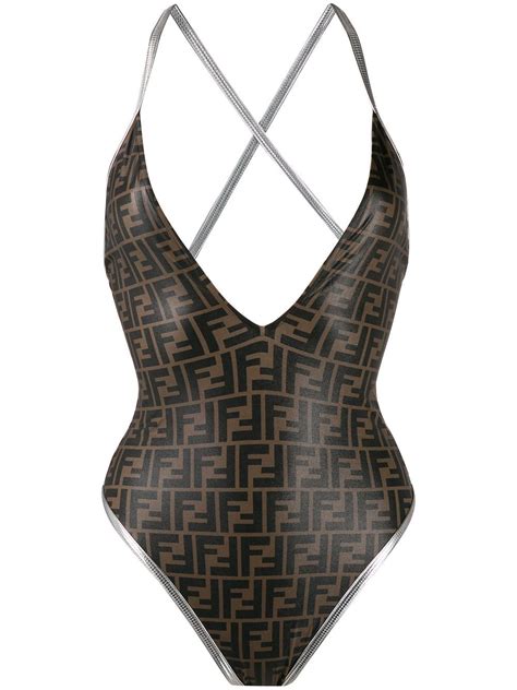 fendi monogram swimsuit|Fendi swimsuits.